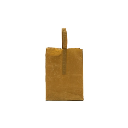 grocery bag with handle large brown