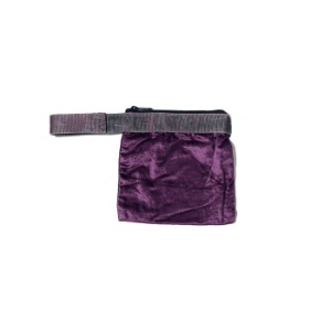vintage sling belt pouch purple