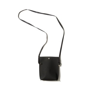 Leather pouch black