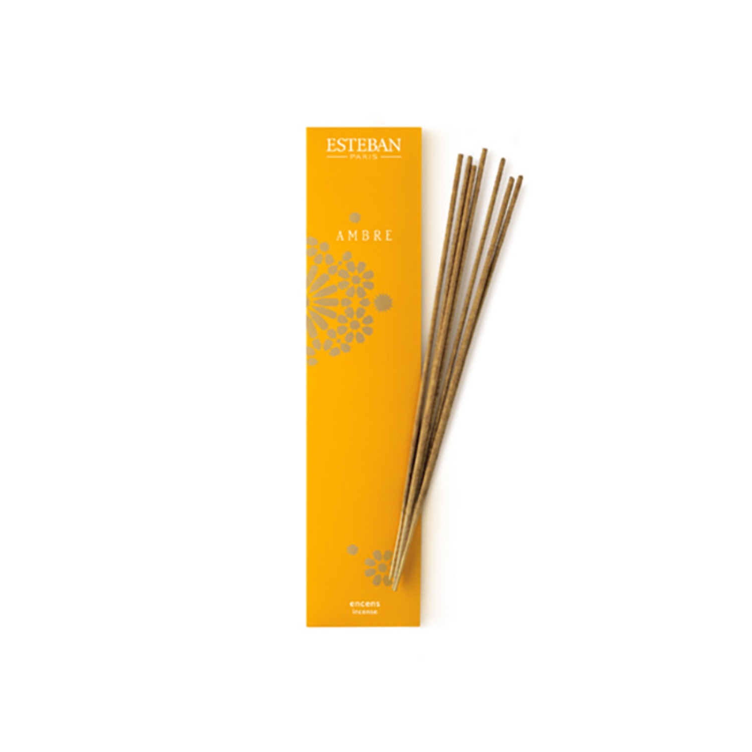 esteban ambre bamboo incense stick