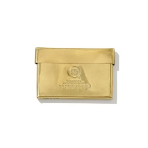 brass card case