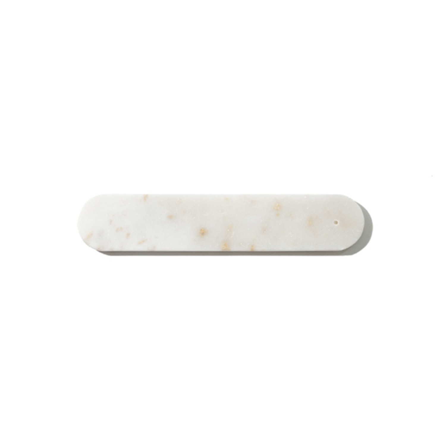 white mable plane incense holder