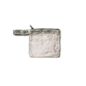 vintage sling belt pouch silver
