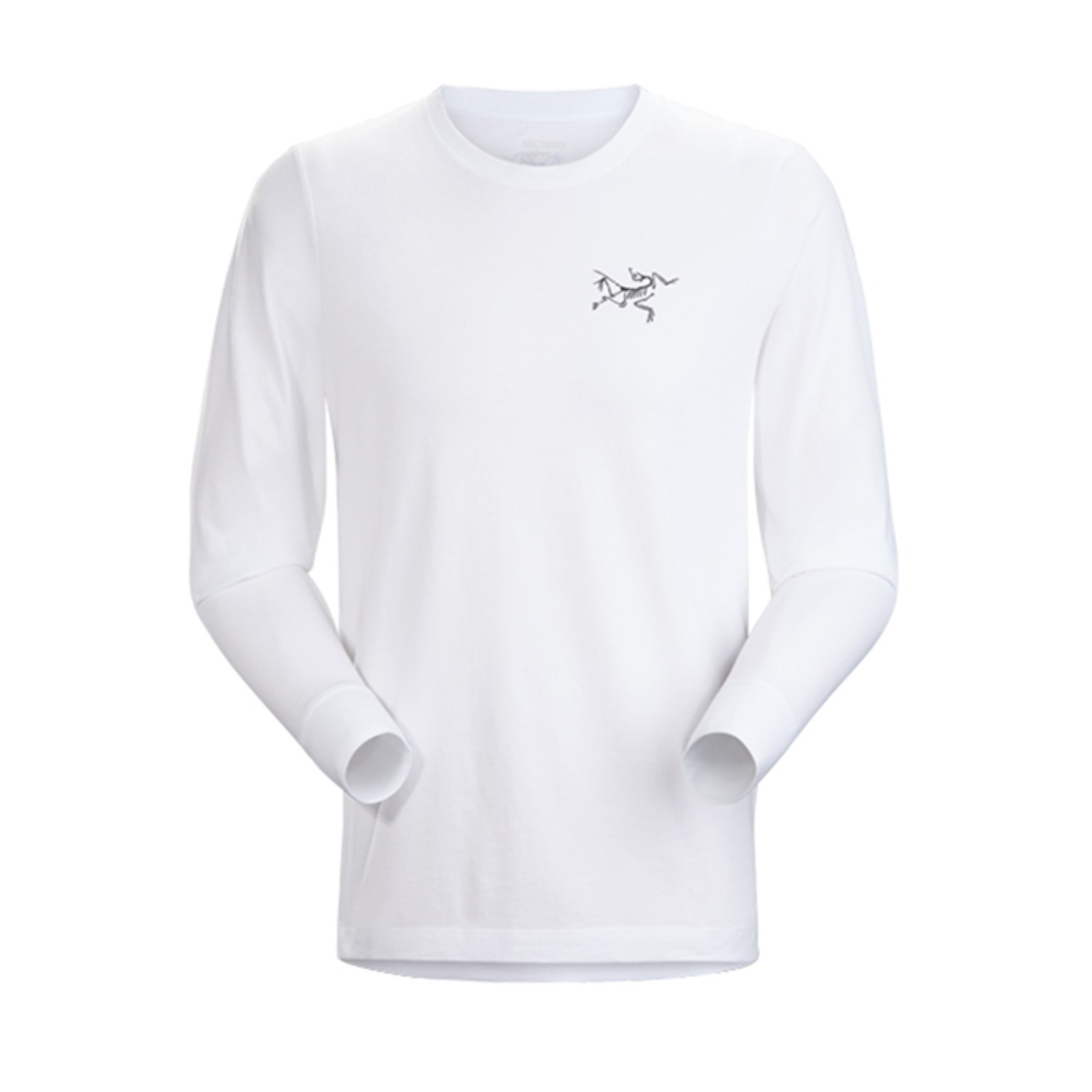 arch&#039;teryx t-shirt L/S white