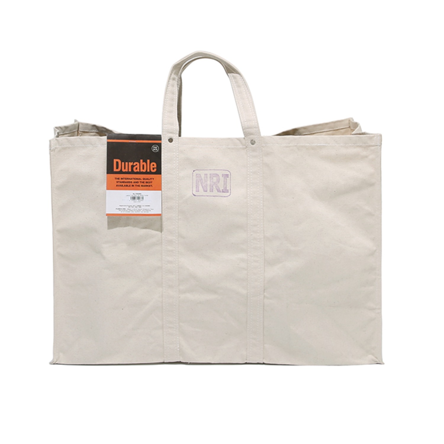labour tote bag large off white